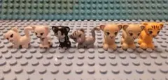猫、トラのフィギュア 7体セット
