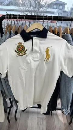 Polo by Ralph Lauren ビックポニー　ポロシャツ L ホワイト