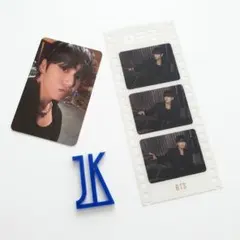 BTS ネームプレート ジョングク Blue