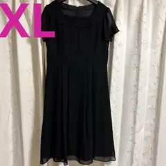 東京IGIN イギン 13号 XL ブラックフォーマルワンピース・冠婚葬祭・黒