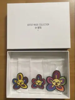 正規品・未使用】BTS ARTIST-MADE V ブローチフラワーデザイン - メルカリ