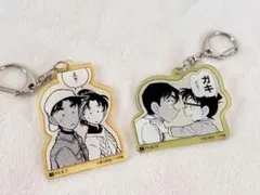 名探偵コナン展　ランダムアクリルキーホルダー　服部平次&遠山和葉、江戸川コナン