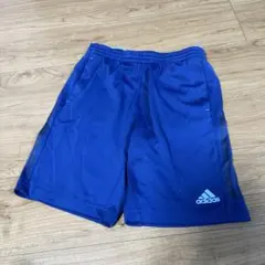 adidas 青 ハーフパンツ　150