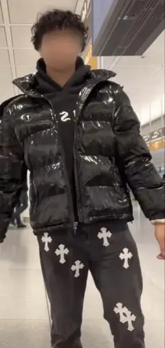 ゆう様専用 パージトルーパー着用 NIKE光沢ダウン テカテカダウン