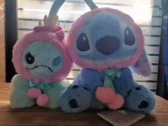 ディズニー スティッチ＆スクランプ ぬいぐるみ GLOSSY FRUITS