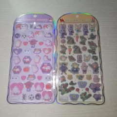 正規品　コットンパフィーシール　ディズニー　ベイマックス　ズートピア