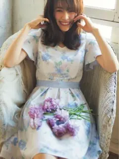 LAISSE PASSE Anniversaryフラワーワンピース