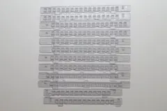 KATOASSY 10-221 E3系 6両セットより各種窓ガラスパーツ 6両分のサムネイル