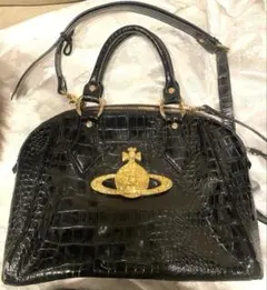 ヴィヴィアンウエストウッド グリッターオーブ ショルダーバッグ 2way