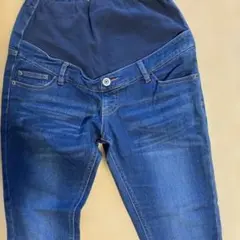 クロスプラス マタニティ デニムパンツ ジーンズ L