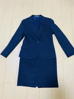 【入学式や入社式に】LES MUES ブラックストライプスーツセット