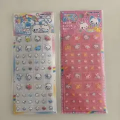 ドロップブロックシール タイルシール　あわわちゃん　＆　ハッピーマーチ