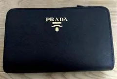 PRADA プラダ　サフィアーノ 財布　ブラック