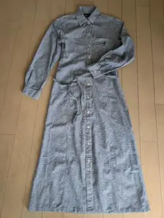 Mark様 KANGOL チェック柄 長袖シャツワンピース Sサイズ