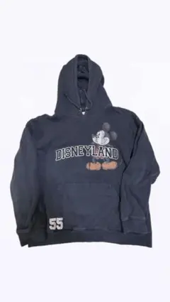 90s 80sディズニーランド ミッキーマウス パーカー Mサイズ