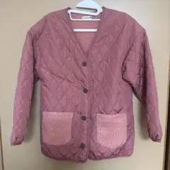 branshes ピンク キルティングコート