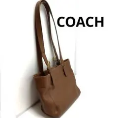 訳あり　オールドコーチ トートバッグ 4157 USA製 本革 ブラウン レザー
