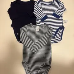 長袖ボディスーツ　3点セット　70 UNIQLO H&M