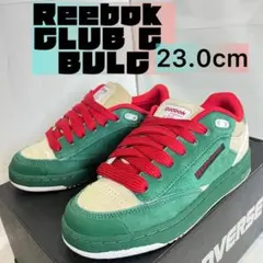 リーボック クラブ シー バルク23.0cm グリーン/レッド