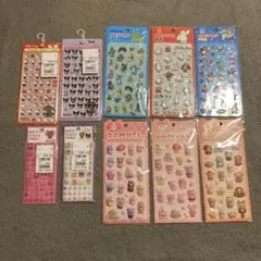 【正規品】 ボンボンドロップシール　キティ　クロミ　その他シールまとめ売り