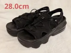 新品未使用✨28cm NIKE エアマックス ココ 厚底サンダル 黒レース柄