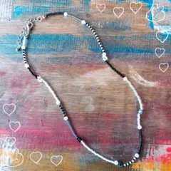 お花ビーズネックレス☆チョーカー　ブレスレット