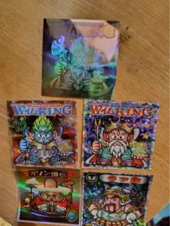 て*ー様 ビックリマン2000　ヘッド3枚+天使2枚セット