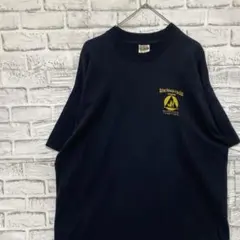 USA製90sヴィンテージTシャツ！シングルステッチブラック古着XL 0723