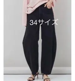 Curensology / ＜&RC＞ カーヴィーデニムパンツ　34 ブラック