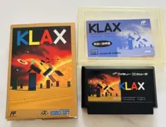 KLAX クラックス ファミコンソフト HUDSON SOFT