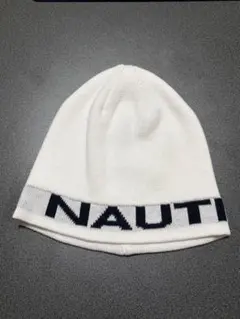 NAUTICA ビーニー 白 freeのサムネイル