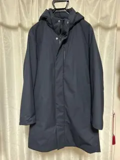 やすぴ様専用_ユニクロ ハイブリッドダウンコート ネイビー Mサイズ