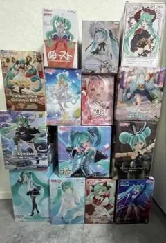 初音ミク フィギュア14点セット 新品未開封 まとめ売り - メルカリ