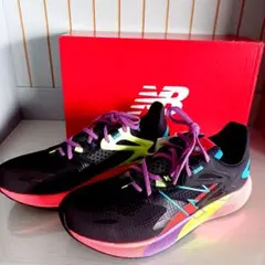 New Balance ランニングシューズ ブラック/マルチカラー