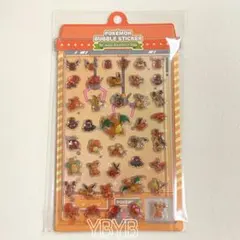 ポケモン バブルステッカー オレンジコレクション リザードン パモ シール