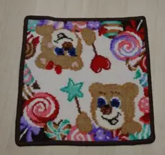 【B品】ラブラリーバイフェイラー　ボンボンテディ　ハンカチ