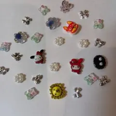 カラフル ネイルパーツ 26個入り