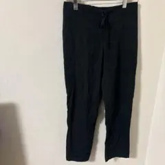 SCRUBSTAR 黒色パンツ S/CH ブラック　ズボン　薄手　シンプル