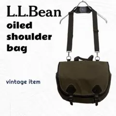 L.L.Bean オイルド メッセンジャーバッグ / 希少 ヴィンテージ 古着のサムネイル