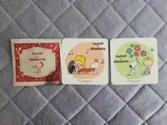 スヌーピー　特典コースター