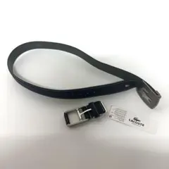 新品未使用品　LACOSTE レザー ブラック ベルト