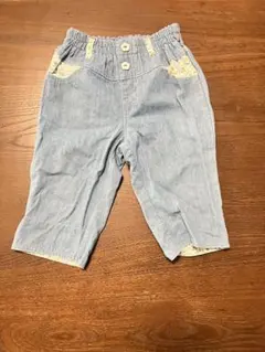 即購入可　西松屋　七分丈　パンツ　花柄