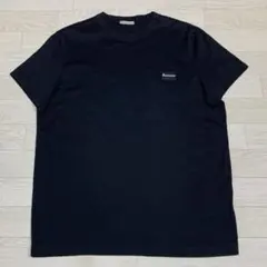 〔極美品〕モンクレール　四角刺繍ロゴ　黒　Tシャツ　ブラック　L 5S147