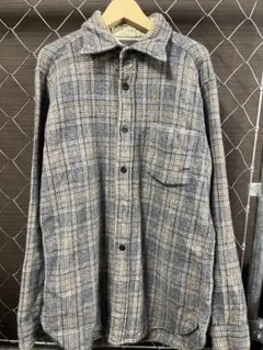 70s Pendleton 長袖 チェックシャツ M ボードシャツ　ウール
