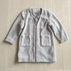 AZUL ボアコート ベージュ