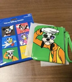 ディズニーリゾート　ポーチコレクション　グーフィー　ディズニーランド