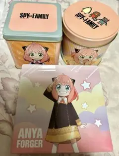 スパイファミリー spy×family SPY×FAMILY 缶ケース3個セット