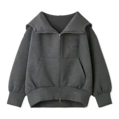 SNIDEL ボリュームパーカー　DGRY