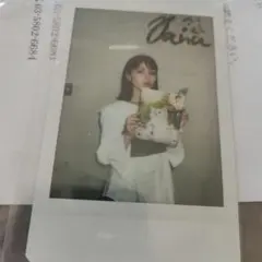 加藤玲奈 直筆サイン入り 生チェキ、写真 抽プレ 当選通知書&雑誌付き