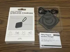 3coins 3WAY マグネットワイヤレス チャージャー ワイヤレス充電器